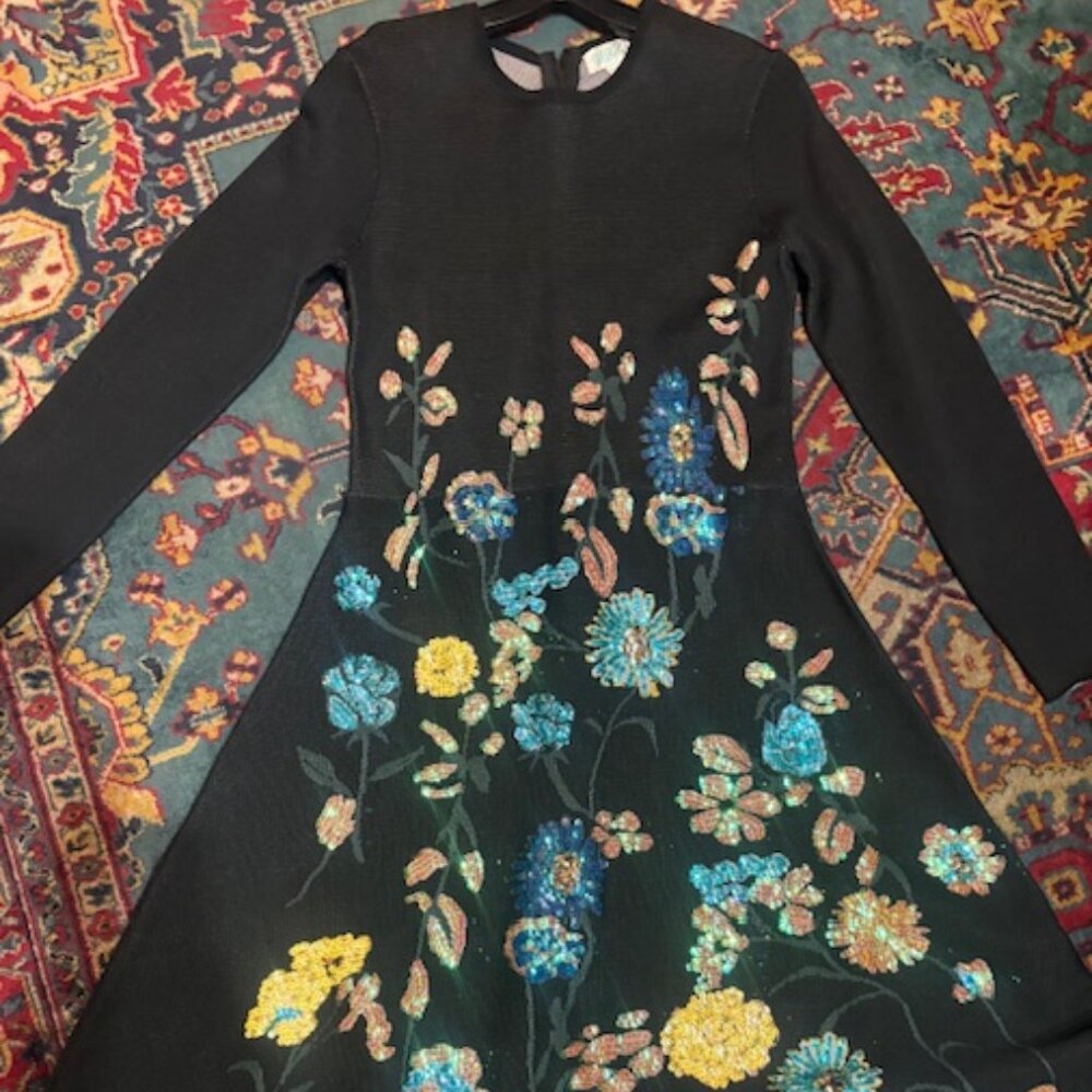 Double knit sequined dress Size 6